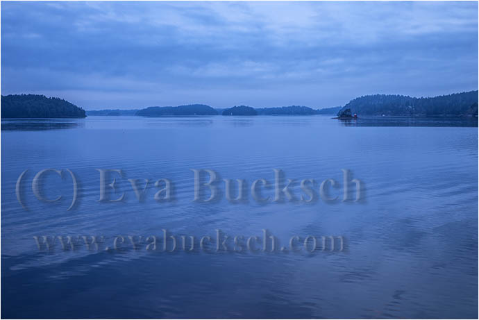 Blå timmen - foto av Eva Bucksch